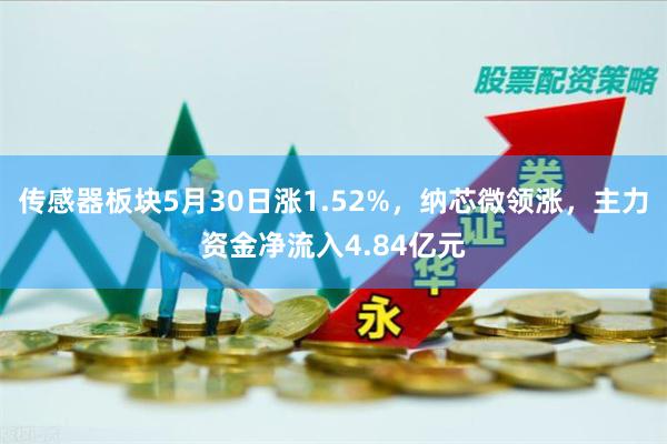 传感器板块5月30日涨1.52%，纳芯微领涨，主力资金净流入4.84亿元