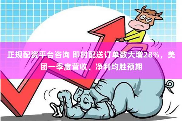 正规配资平台咨询 即时配送订单数大增28%，美团一季度营收、净利均胜预期