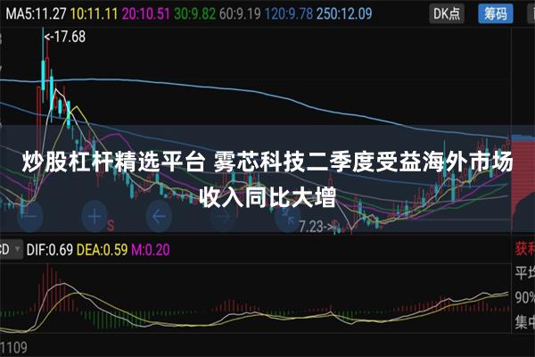 炒股杠杆精选平台 雾芯科技二季度受益海外市场收入同比大增