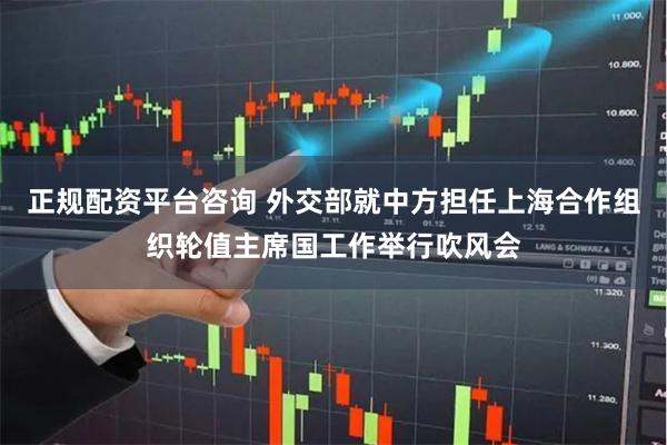 正规配资平台咨询 外交部就中方担任上海合作组织轮值主席国工作举行吹风会