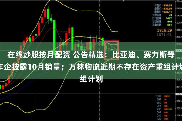 在线炒股按月配资 公告精选：比亚迪、赛力斯等车企披露10月销量；万林物流近期不存在资产重组计划