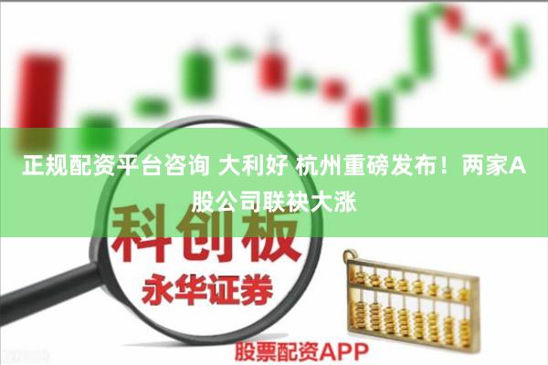 正规配资平台咨询 大利好 杭州重磅发布！两家A股公司联袂大涨