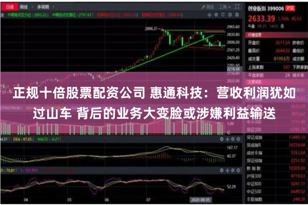 正规十倍股票配资公司 惠通科技：营收利润犹如过山车 背后的业务大变脸或涉嫌利益输送