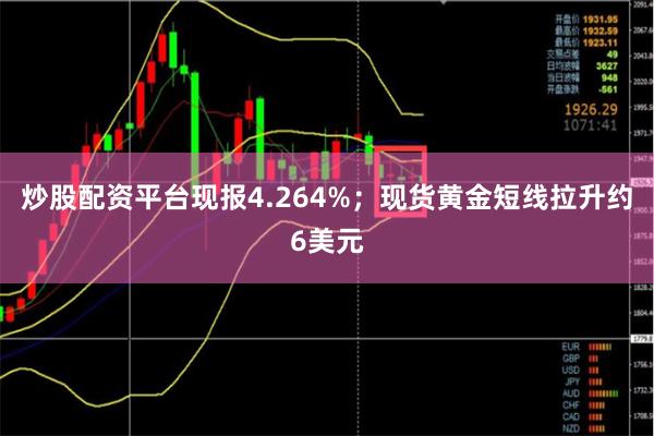 炒股配资平台现报4.264%；现货黄金短线拉升约6美元